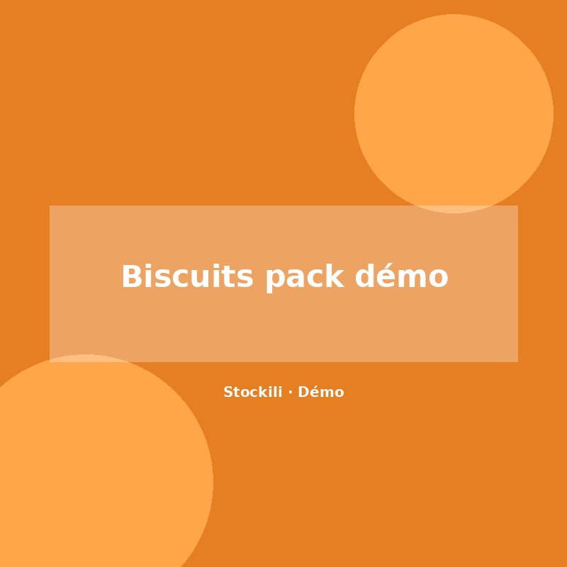 Biscuits pack démo
