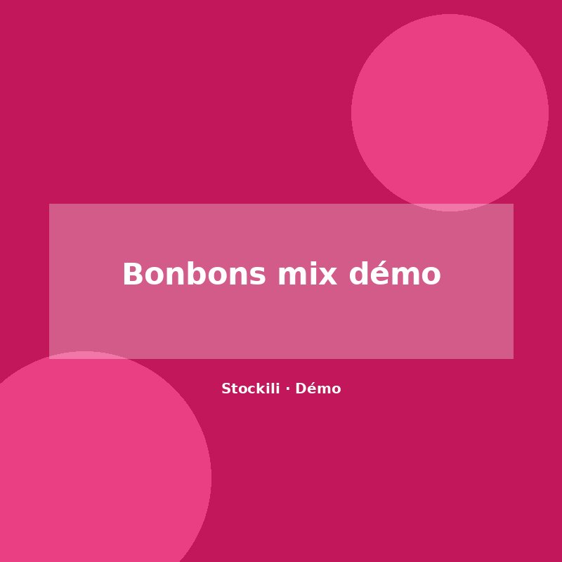 Bonbons mix démo